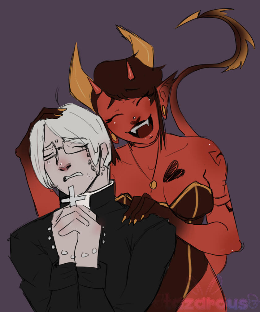 Flat Colour Half Body