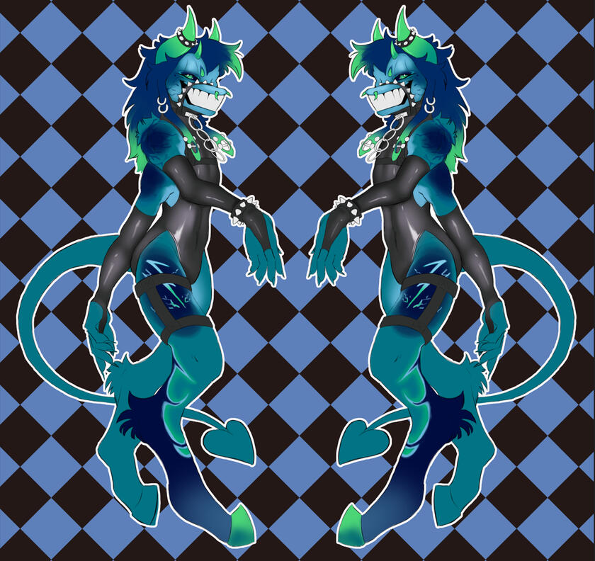 Full Render FullBody w/ Complex BG